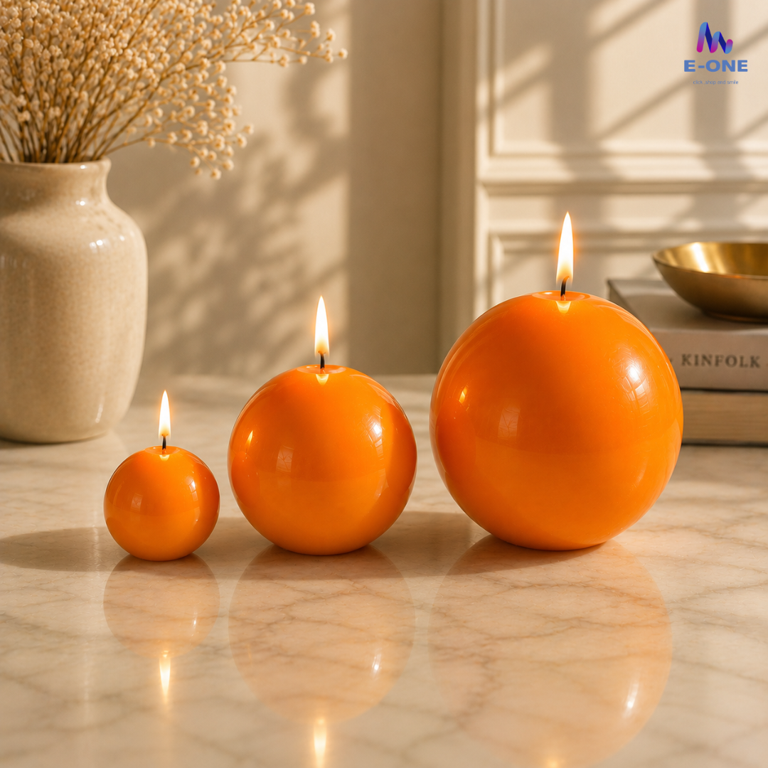 Sphere Wax Candles