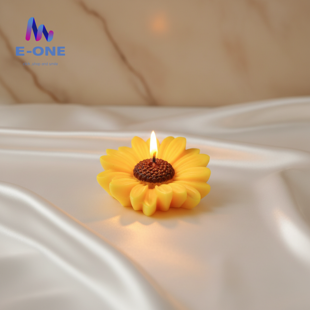 Daisy Flower Candles