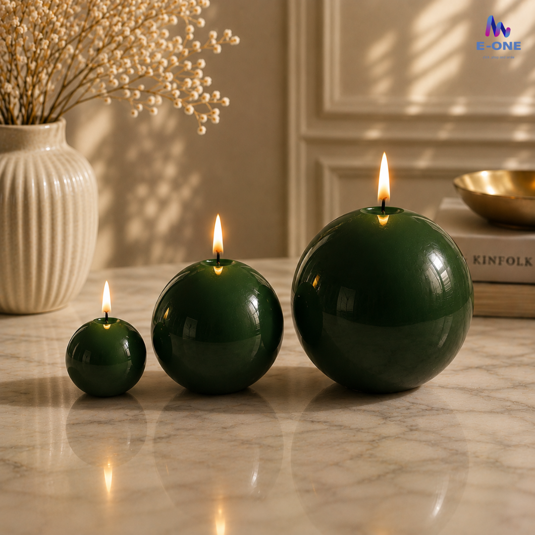 Sphere Wax Candles