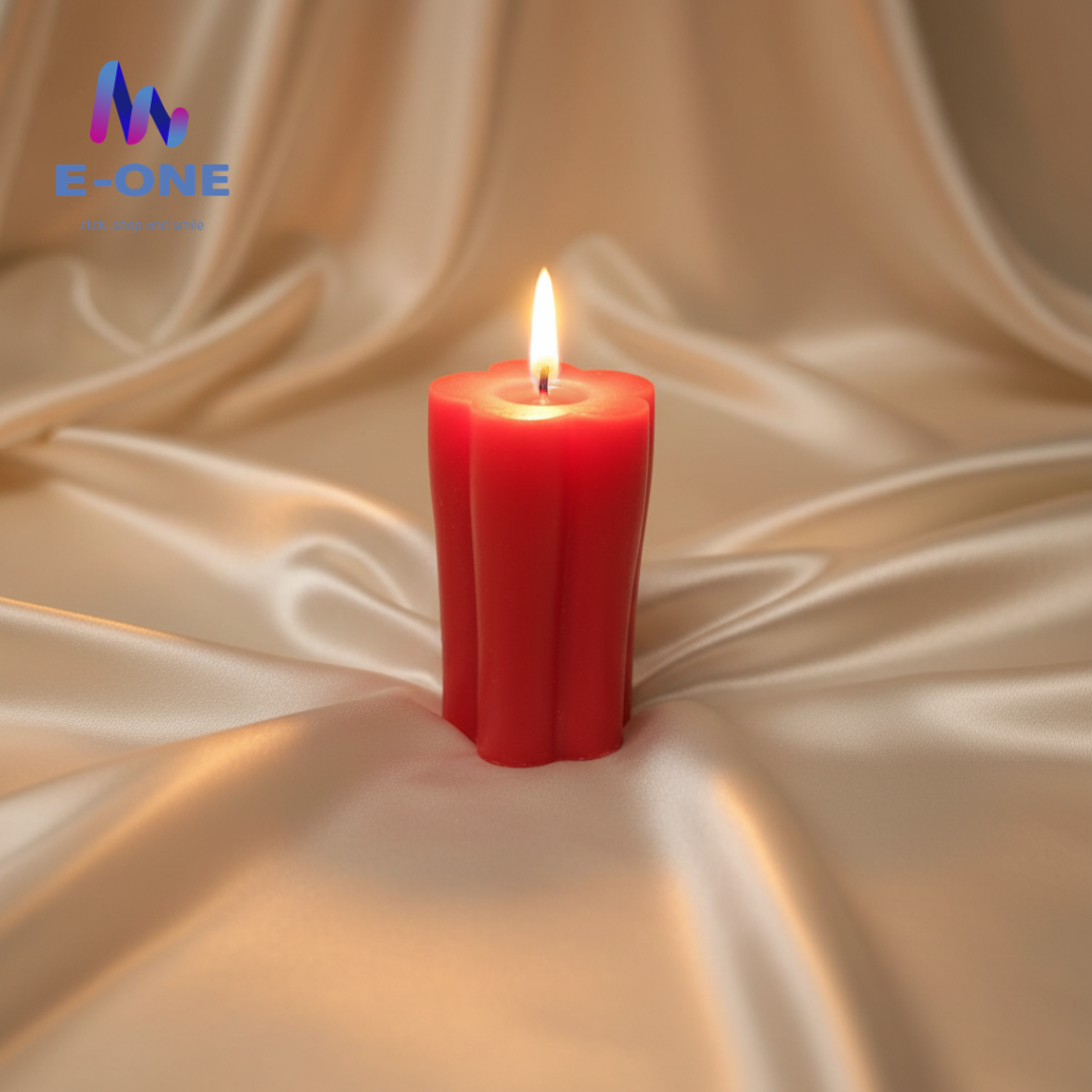 Flower Column Candle