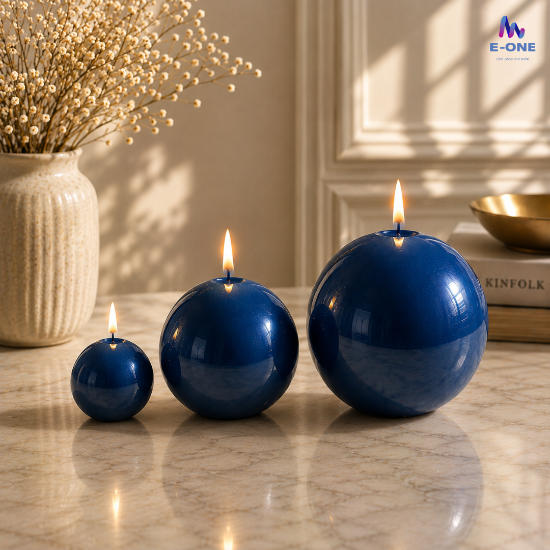 Sphere Wax Candles