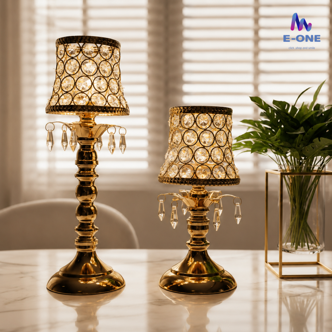 Crystal Lamp (Set of 2)