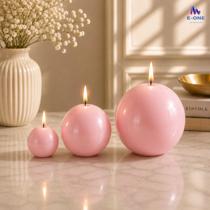 Sphere Wax Candles