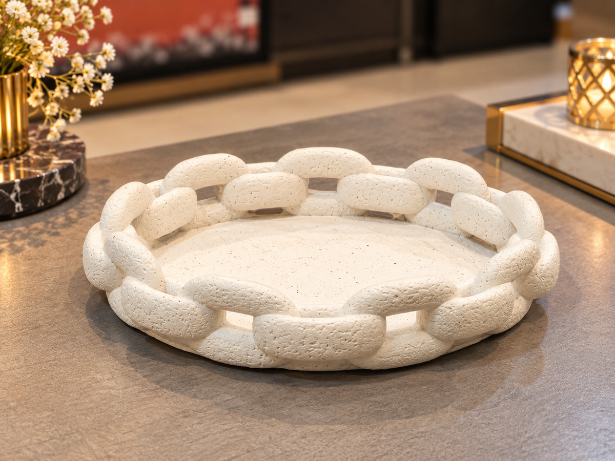 Ivory Link Tray