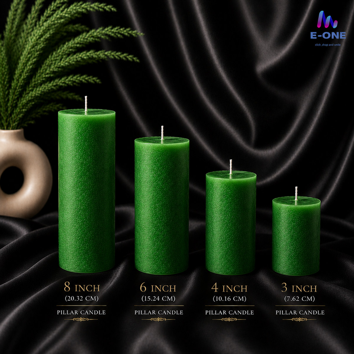 Pillar Wax Candles