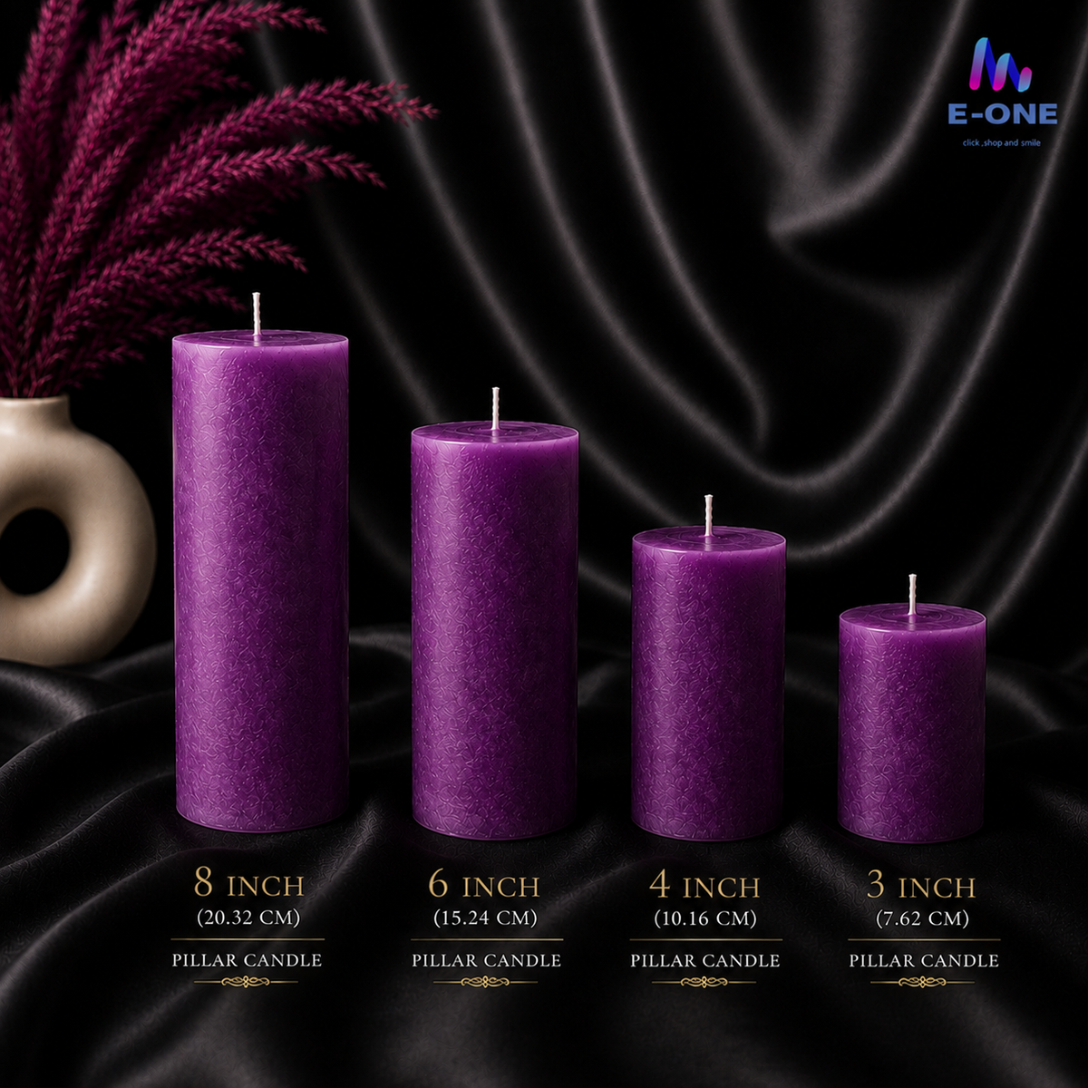 Pillar Wax Candles