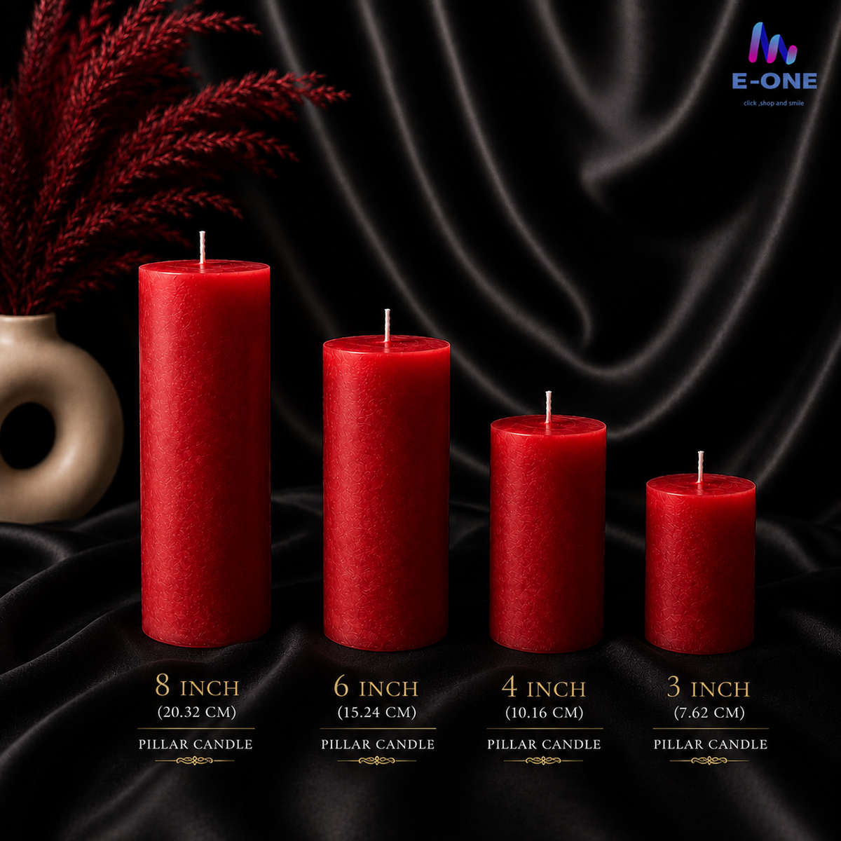 Pillar Wax Candles