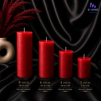 Pillar Wax Candles