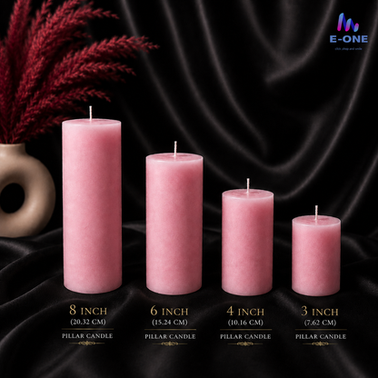 Pillar Wax Candles