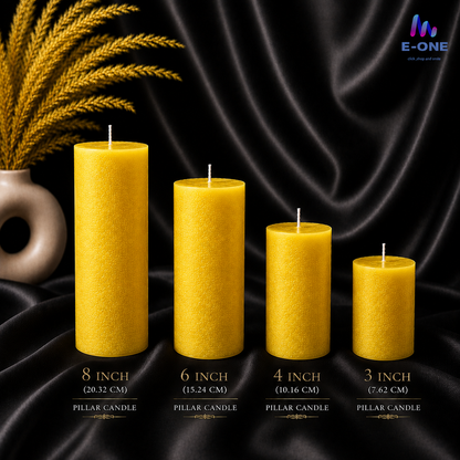Pillar Wax Candles