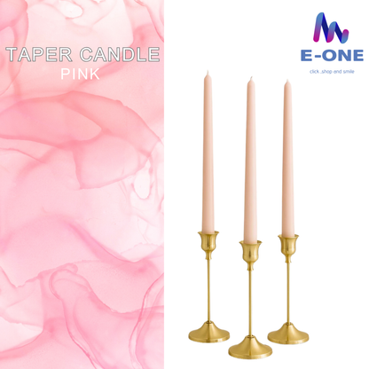 pink-taper-candle