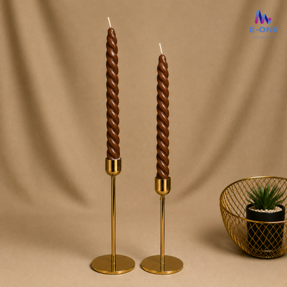 Long Spiral Wax Candle