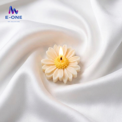 Daisy Flower Candles