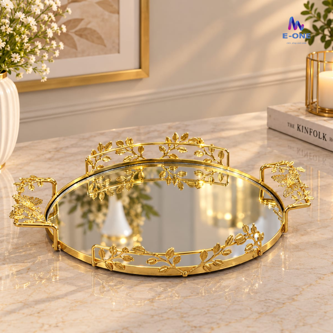 Golden Garden Tray