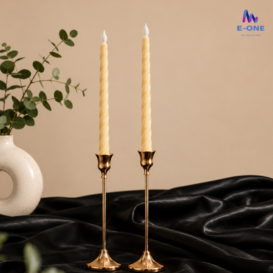 Twist Taper LED Candle