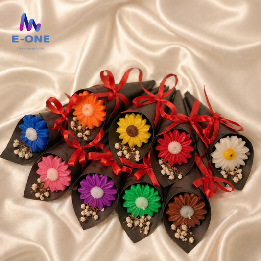 Daisy Bouquet Candles