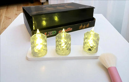 Crystal Flameless LED Candles