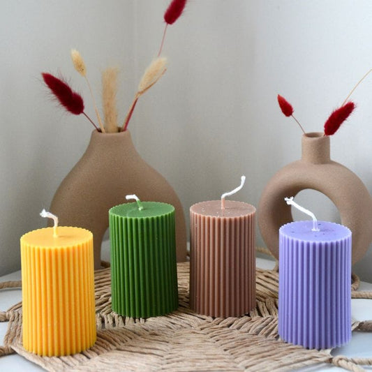 Single Shade wax candles