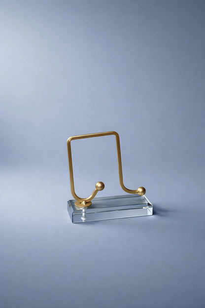 Music Note Crystal Sculpture