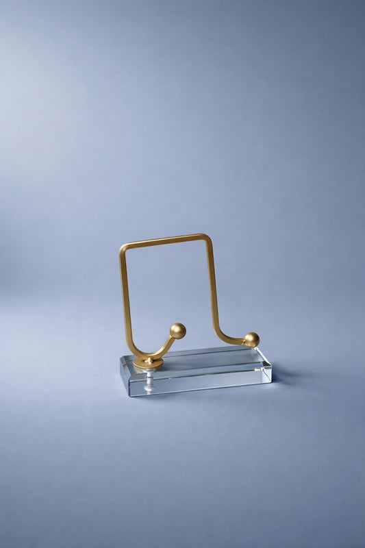 Music Note Crystal Sculpture