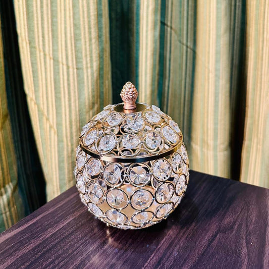 ROUND CHEST JEWELRY BOX