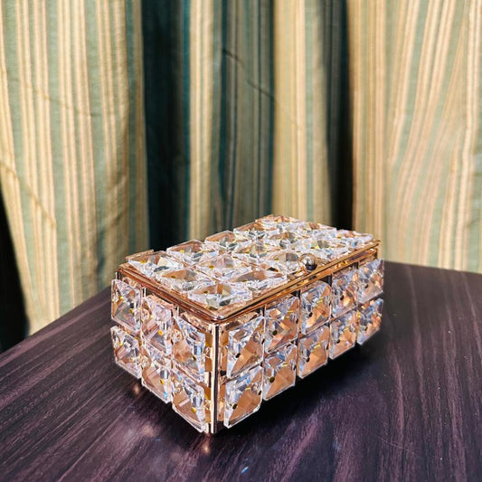 CRYSTAL JEWELRY BOX