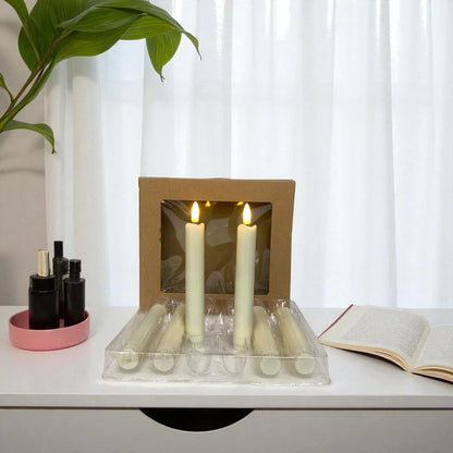 LED Drip Taper Candles