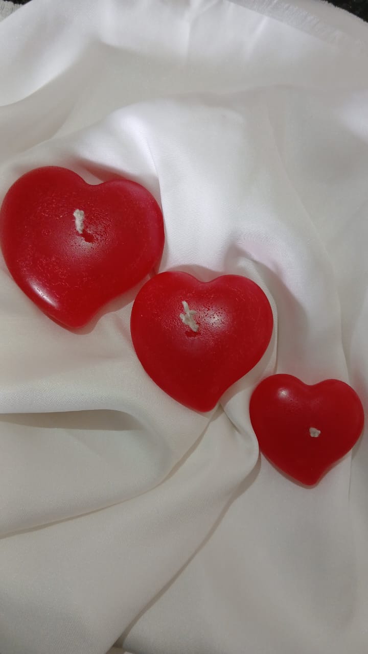 Heart Wax Candles