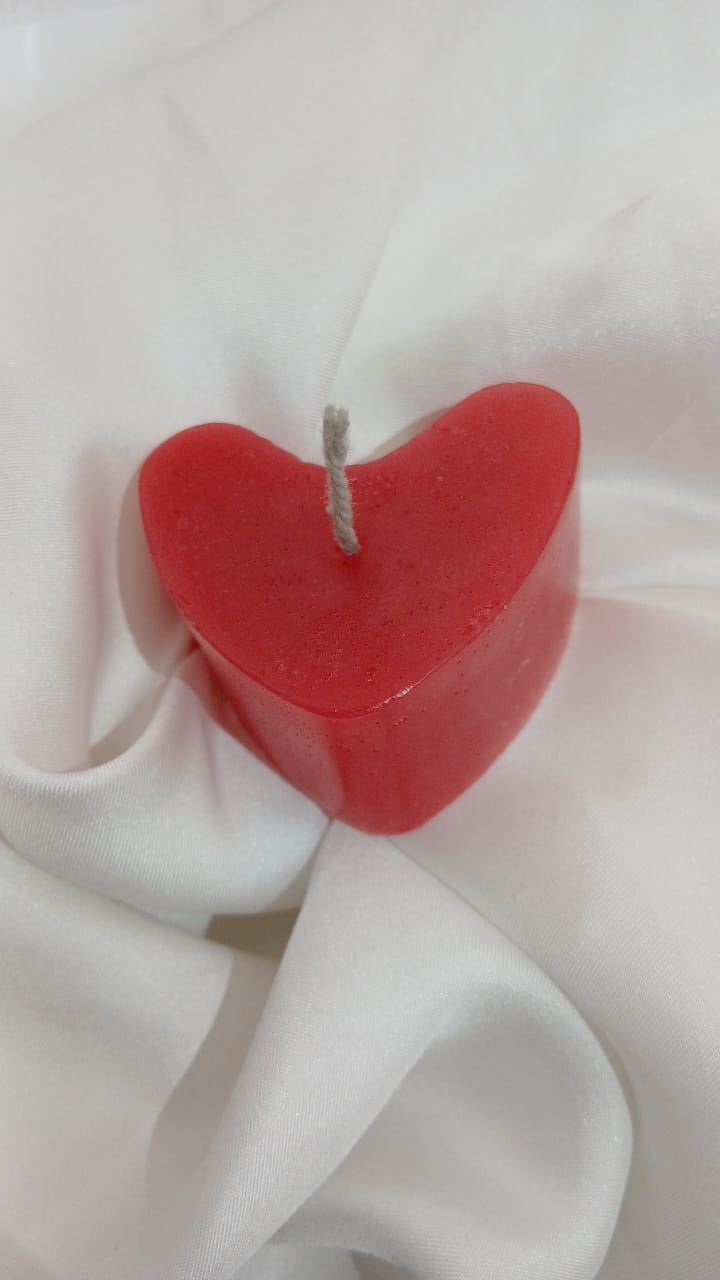 Heart Wax Candles