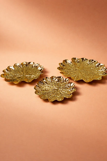 Antique Gold Leaf Tray