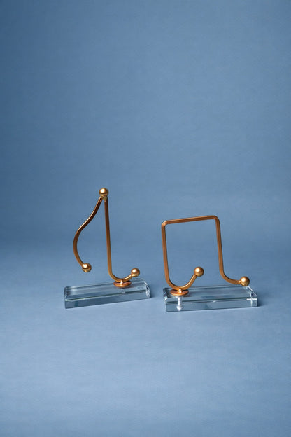 Music Note Crystal Sculpture