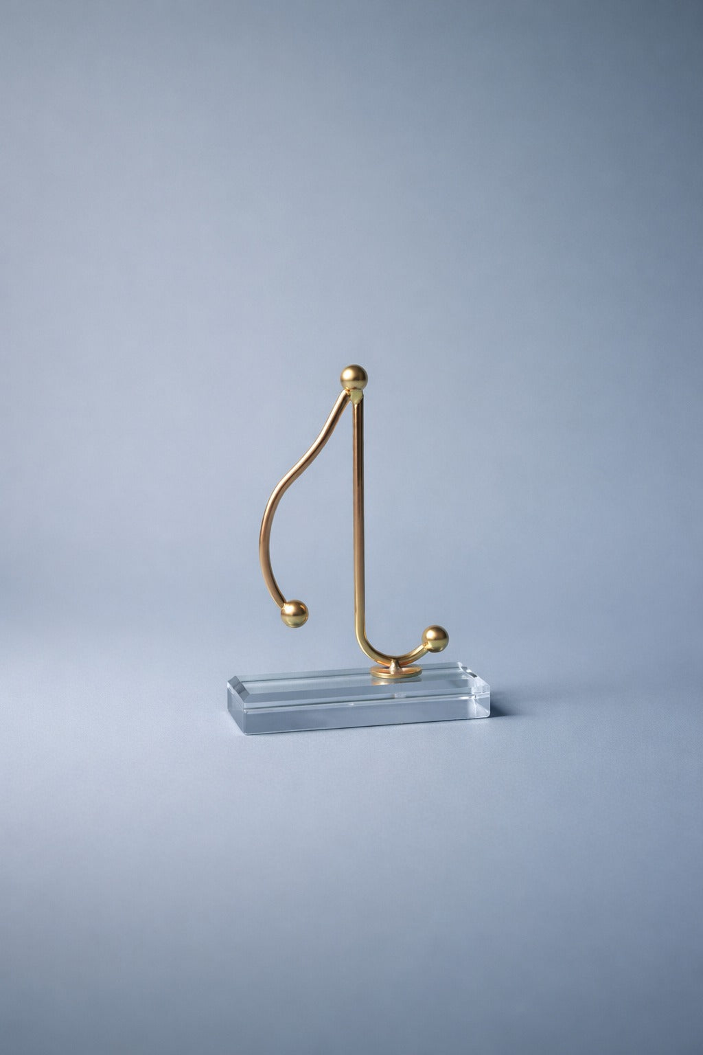 Music Note Crystal Sculpture