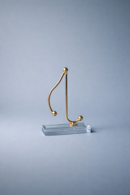 Music Note Crystal Sculpture