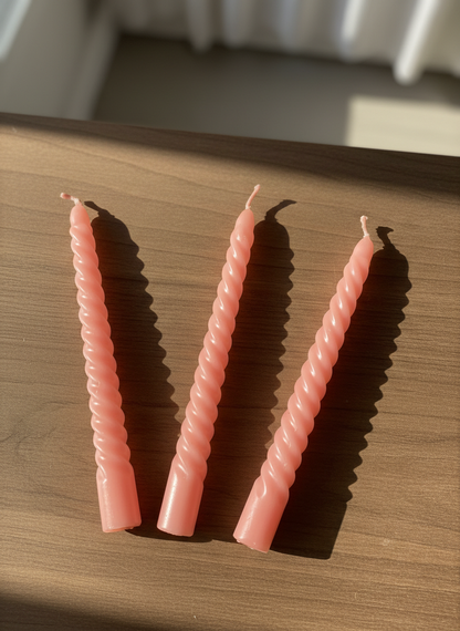 Spiral Wax Candles
