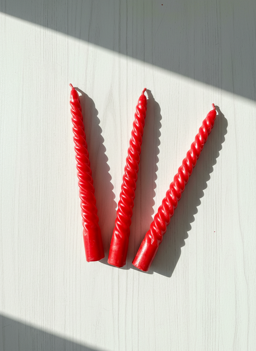 Spiral Wax Candles