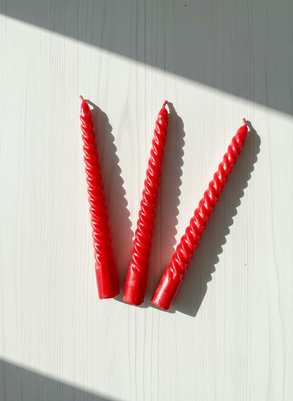 Spiral Wax Candles