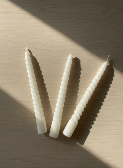 Spiral Wax Candles