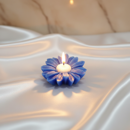 Daisy Flower Shape Candles