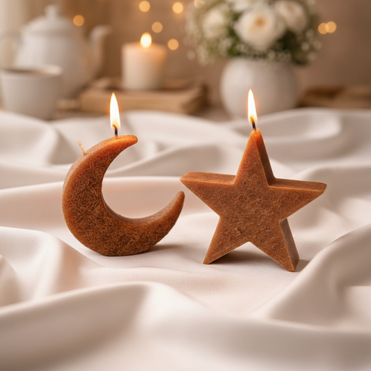 Ramdan Special Moon Star Candles