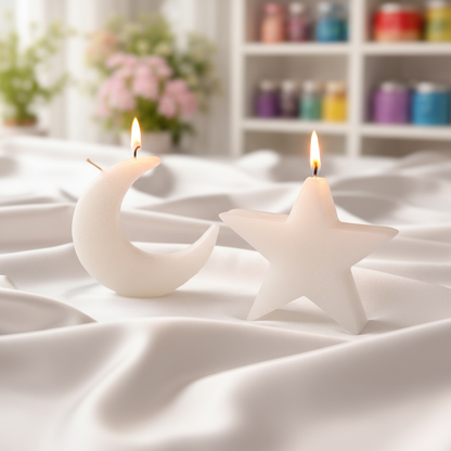 Ramdan Special Moon Star Candles