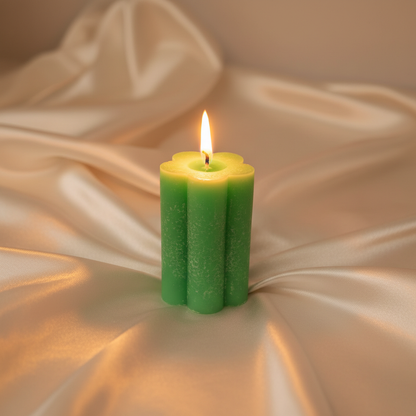 Flower Column Candle