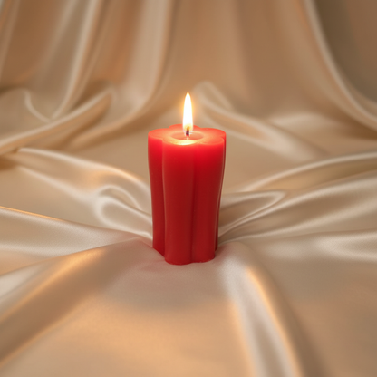 Flower Column Candle