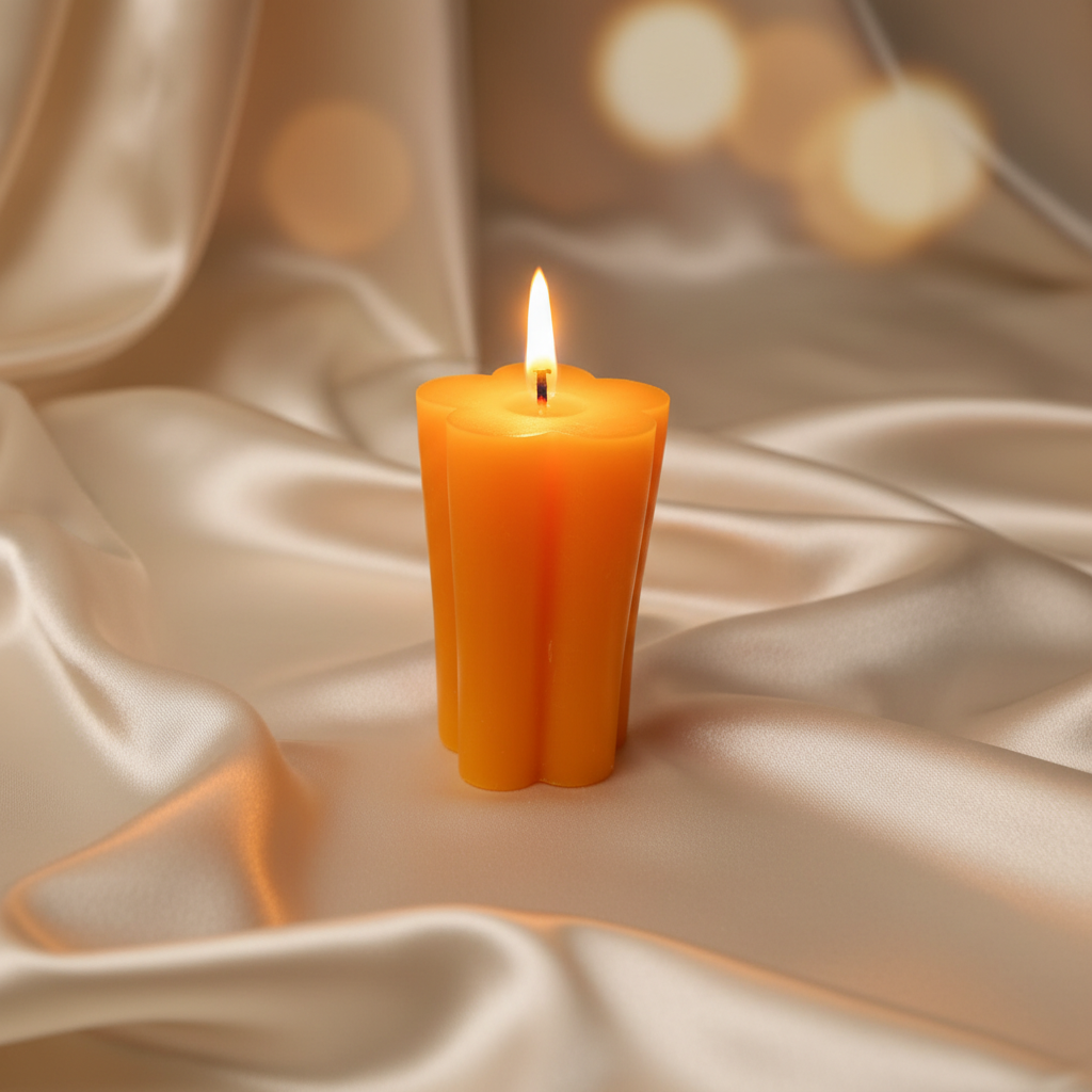 Flower Column Candle