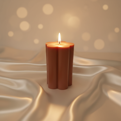 Flower Column Candle